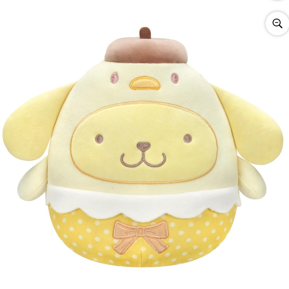 Squishmallows 8" Pompompurin Easter Chick Hello Kitty & Friends Plush Toy #1